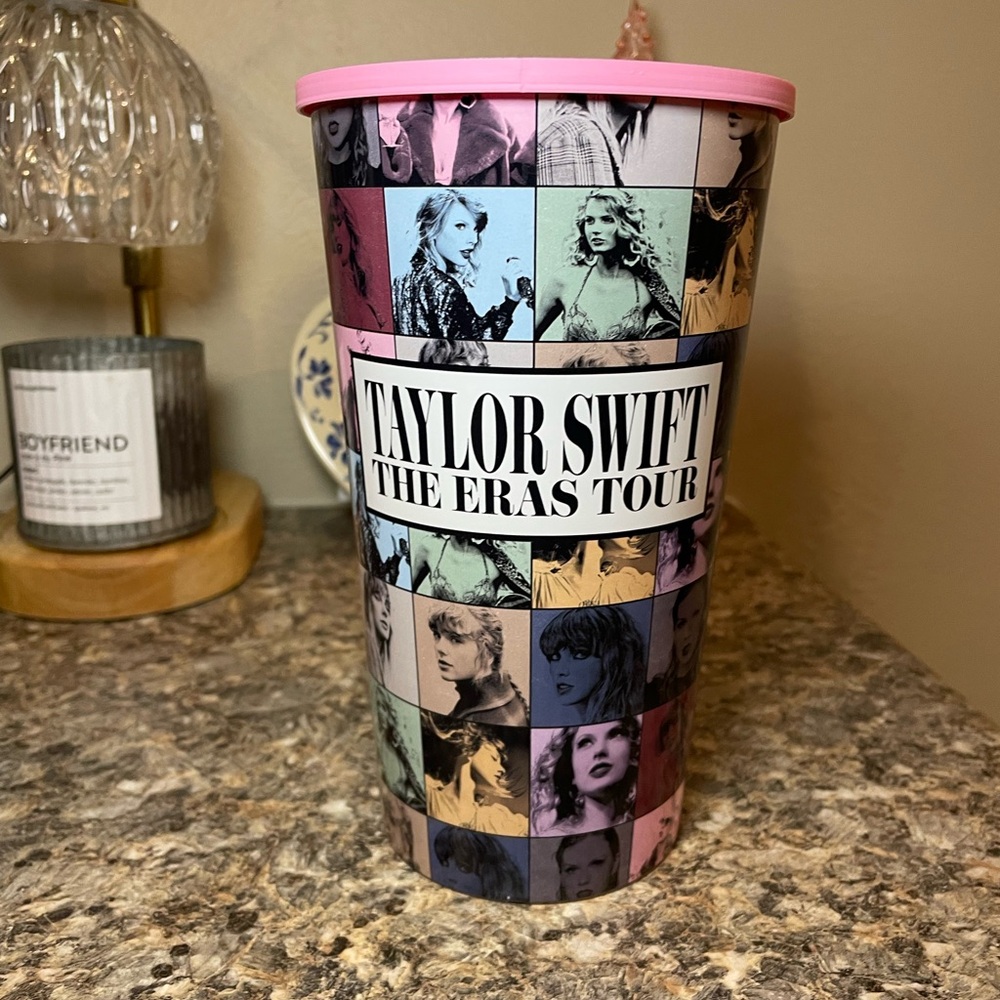 Taylor Swift The Eras Tour Souvenir Cup with 3D Printed Lid (No Straw)